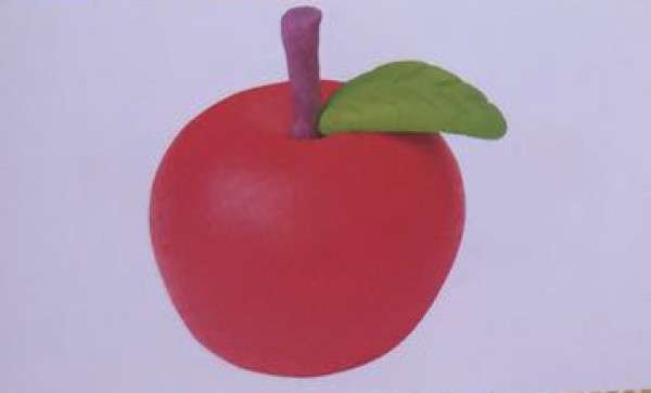 How to make ultra-light clay apples: transform space clay into cute apples