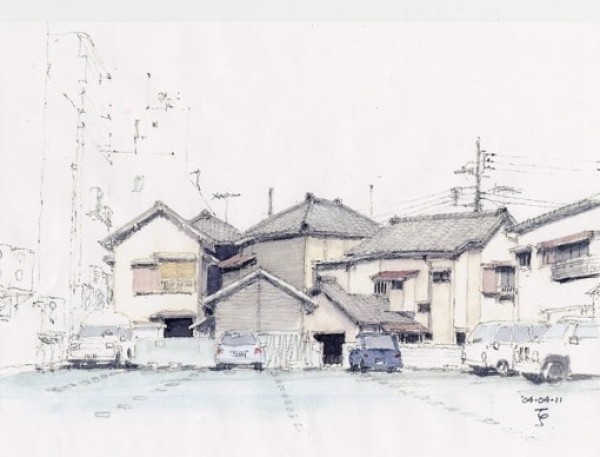  Appreciation of Japanese landscape illustrations by fresh illustrator Sakata Rong