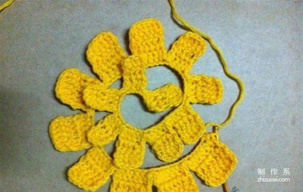 Hand-crochet a beautiful flower to add a unique style to your life.