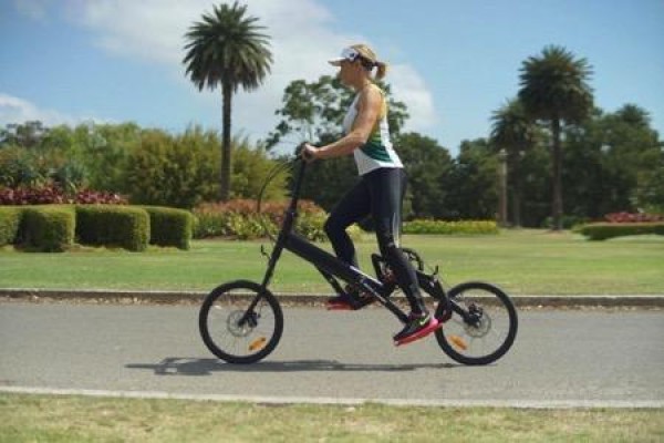 Seatless bike designed for runners