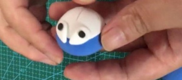 Creative ultra-light clay Doraemon making tutorial