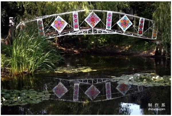 Paint flowers all over the wall, and it becomes a fairy tale by accident