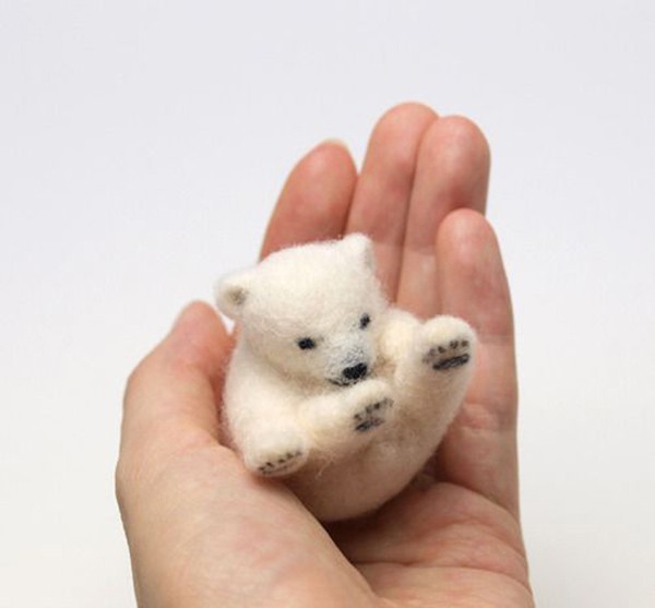 Those adorable DIY wool felt animals