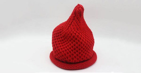 Appreciation of crochet handmade DIY beautiful warm knitted hat products