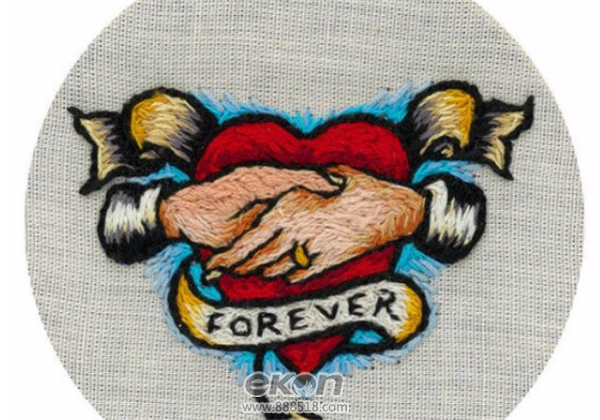 Creative handmade franchise stores share their own embroidery, and the results are amazing!