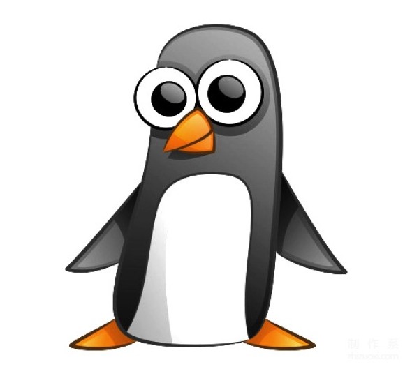 A collection of pictures of simple drawings for kindergarten children, teach you step by step how to draw colorful penguins