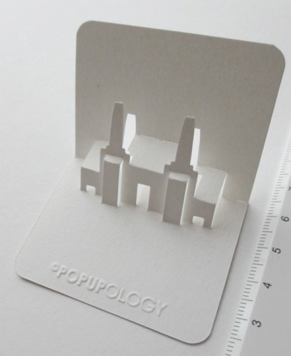 Creative 3D business cards