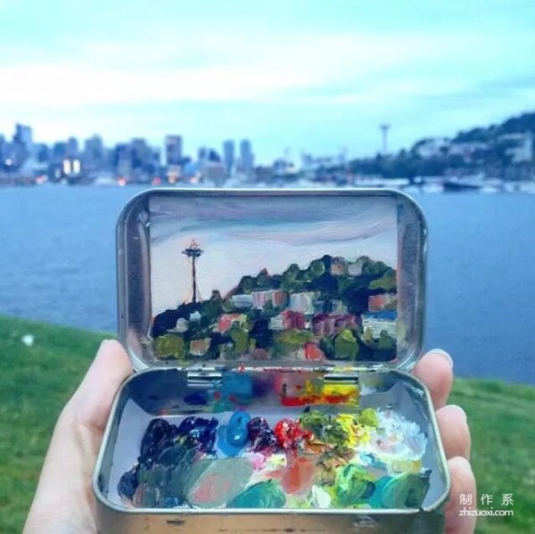 How do you put the scenery along the way into a small tin box? It’s simply artistic to the extreme.