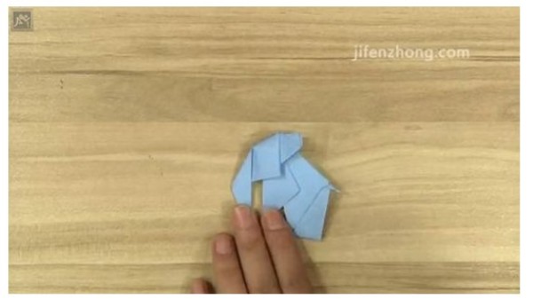 Animal origami elephant making tutorial