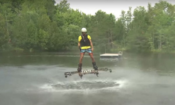 Omni Hoverboards wind powered flying skateboard