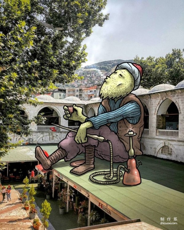 Here are street illustrations you’ve never seen before