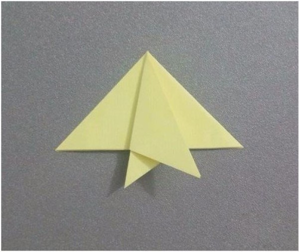 DIY childrens origami folding method of big-headed fish