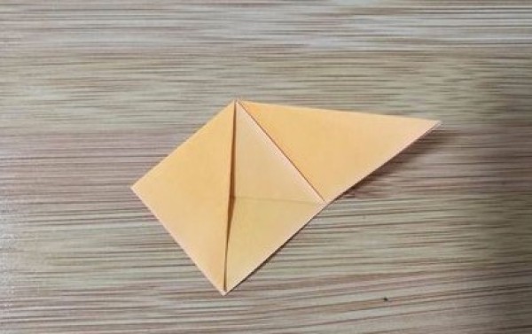 Simple handmade origami, cute bookmark folding method