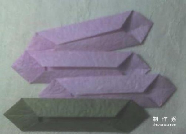 Prayer Lotus Handmade Origami Tutorial with Pictures and Texts