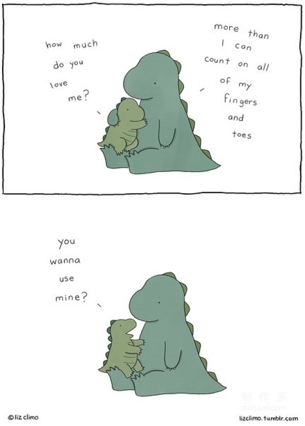 Liz Climbos cute comics make you smile and cry