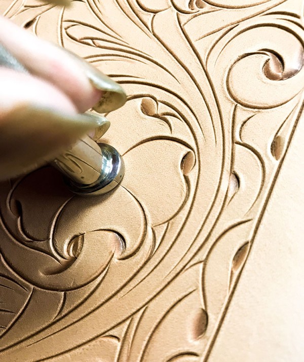 Notebook Leather Carving Making Tutorial