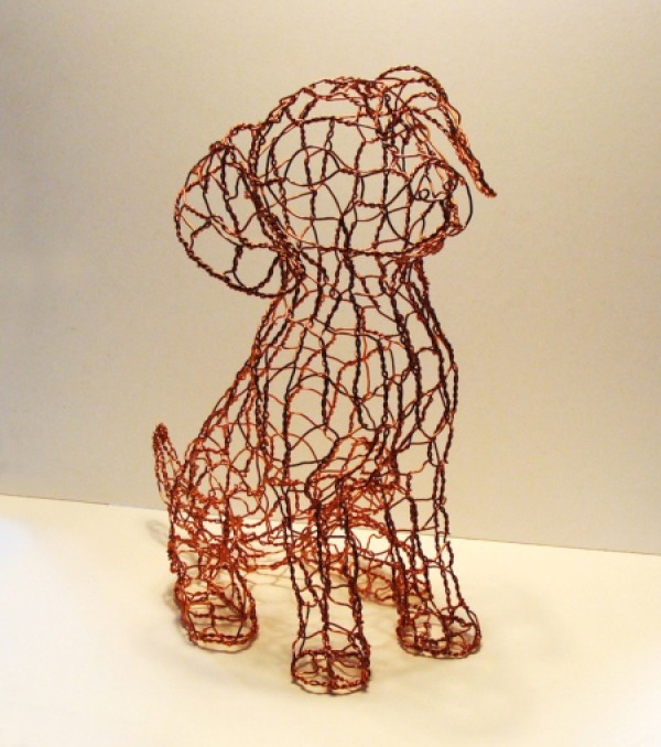 Lifelike wire animal models