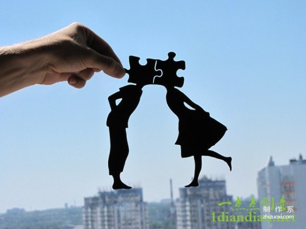 Dmytro and Iuliia Creative Paper-cut Art