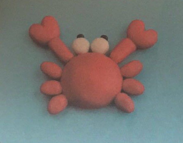 Animal handmade crab refrigerator magnets