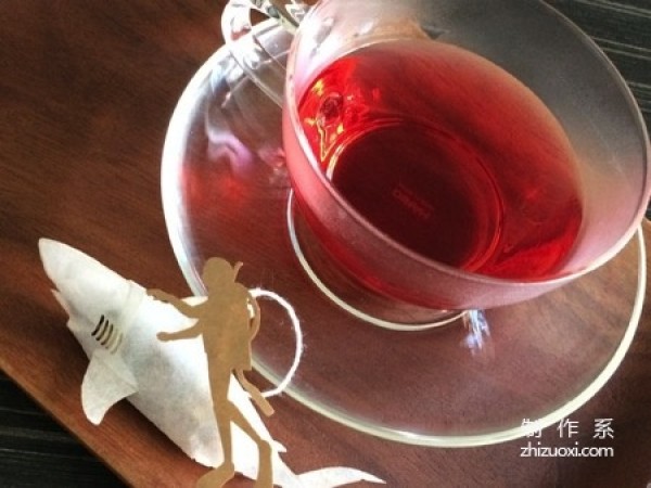 Blood Shark Creative Tea Bag