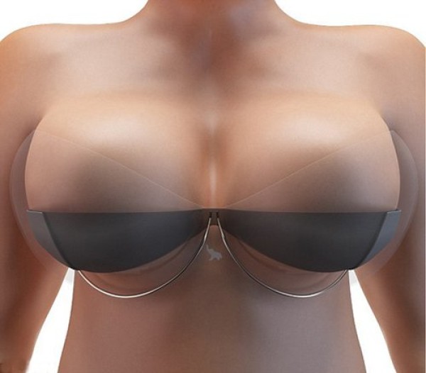 New magnetic levitation support bra