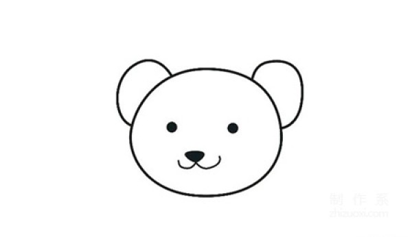 Learn to draw simple drawings, color simple drawings of teddy bears