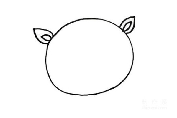 Learn to draw simple drawings, simple drawings of cute cartoon deers