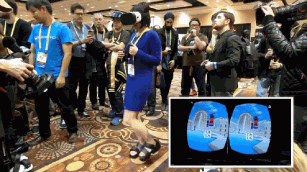 What is it like to walk in the snow wearing sandals? VR technology tells you