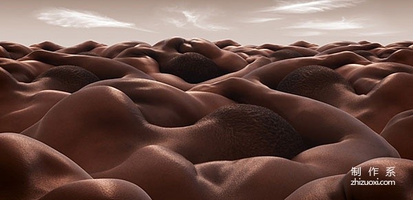 Photography by British photographer Carl Warner: Bodyscapes