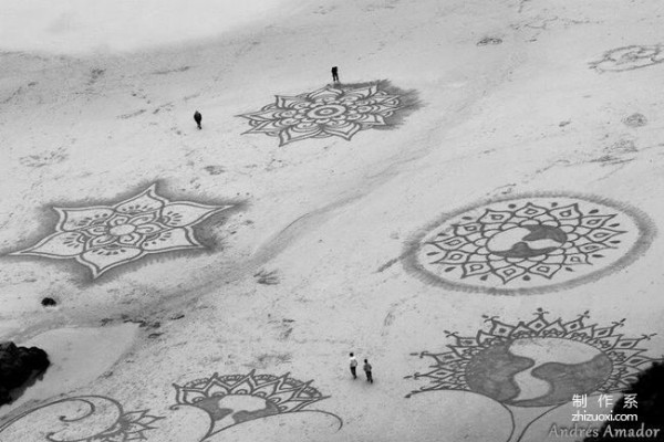 Amazing sand art