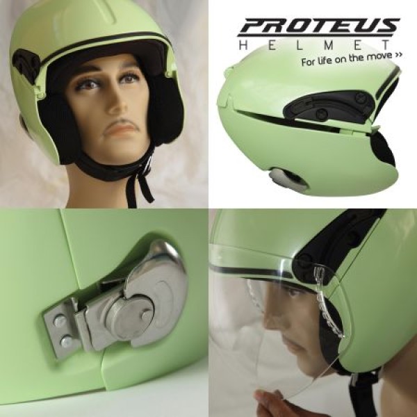 Creative folding helmet