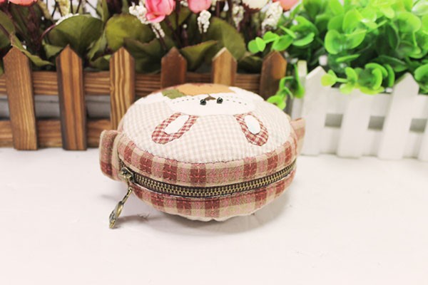 Feifei Bunny Fabric DIY Coin Purse with Variety of Styles