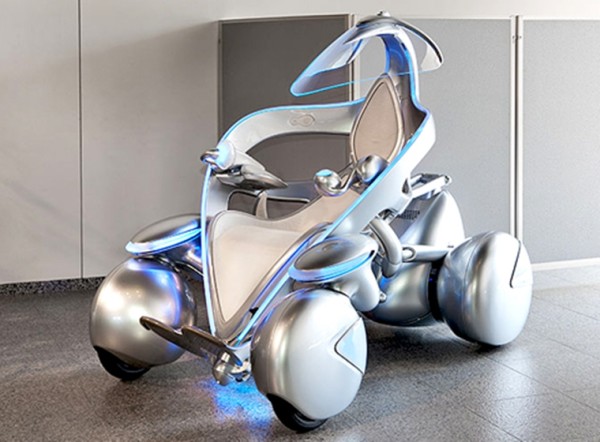 Toyota i-unit concept car can be driven while lying down or sitting