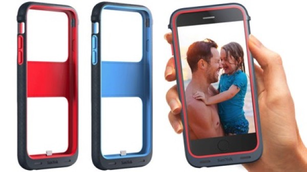 A mobile phone case that allows iPhone to expand storage space