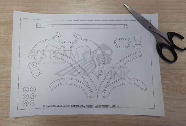 Special-shaped key cover production process