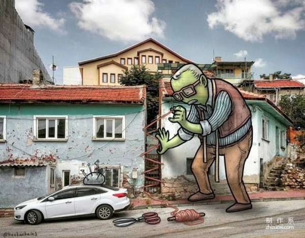 Here are street illustrations you’ve never seen before