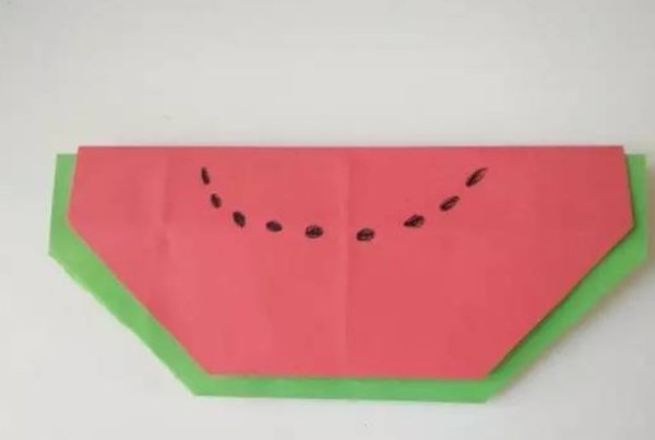 Origami Watermelon Steps