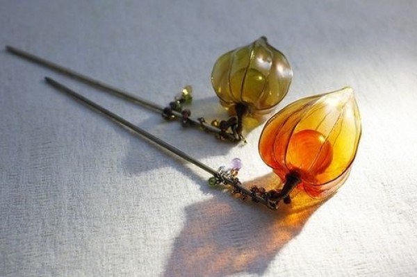 Exquisite dreamy flower hairpin