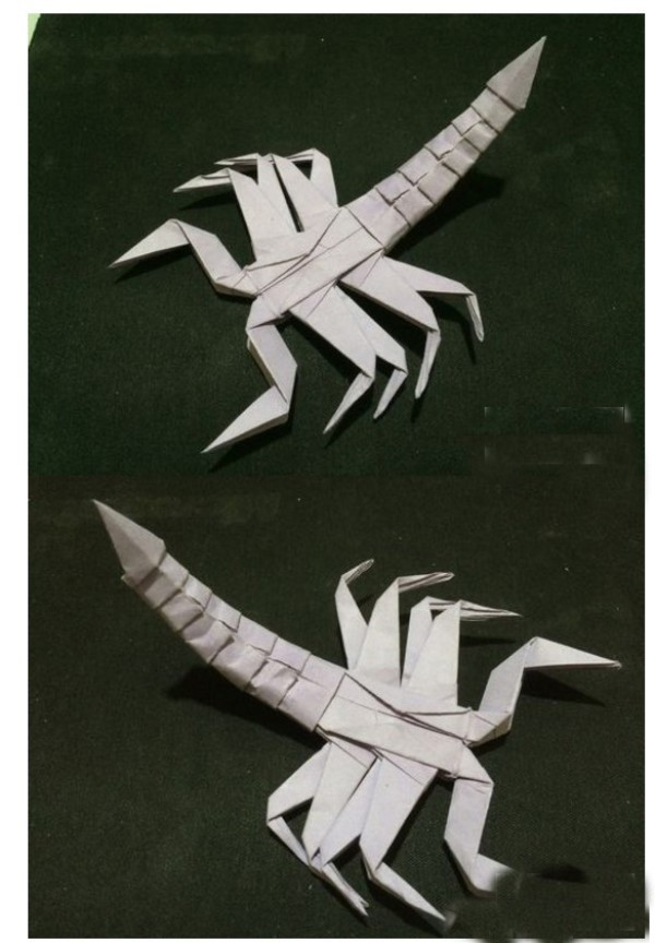 Scorpio Origami Tutorial - Step by Step Illustrations