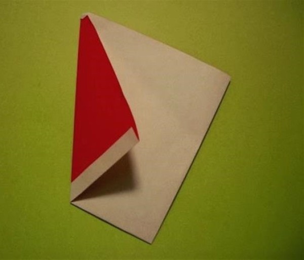 Santa Claus origami tutorial