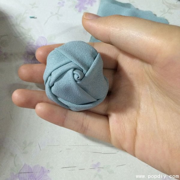 Fabric creative DIY handmade beautiful rose buds