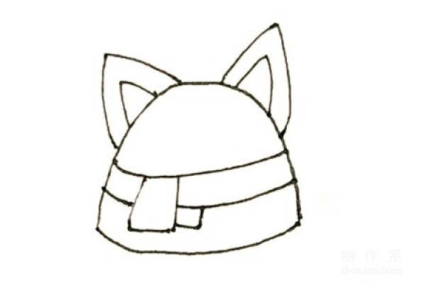 Cute Corgi Simple Drawing 2