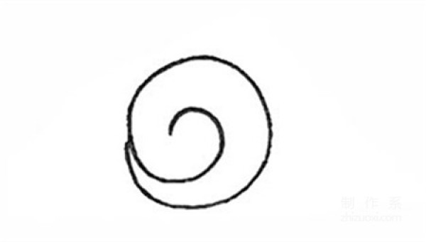 Learn to draw simple drawings, color simple drawings of snails