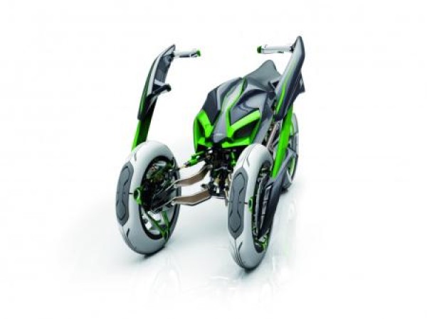 (KAWASAKI) Kawasaki exhibits “J” concept transforming vehicle