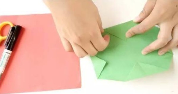 Origami Watermelon Steps