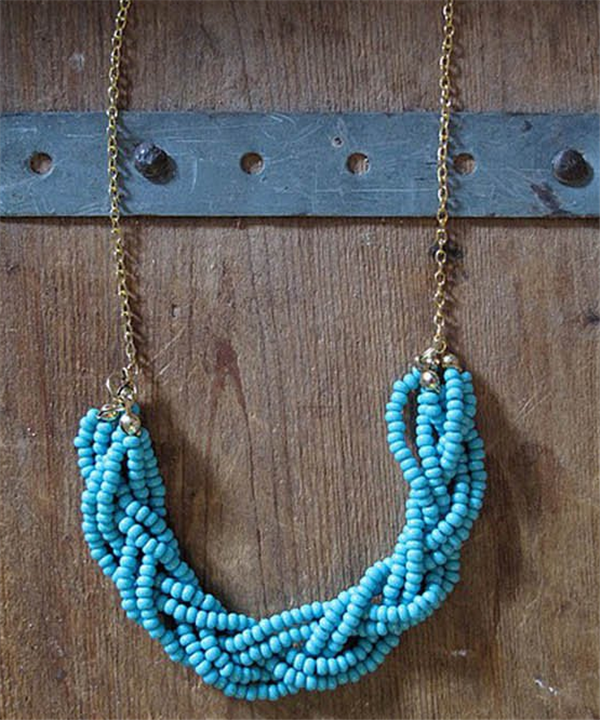 Handmade DIY beautiful and gorgeous noble beaded necklace