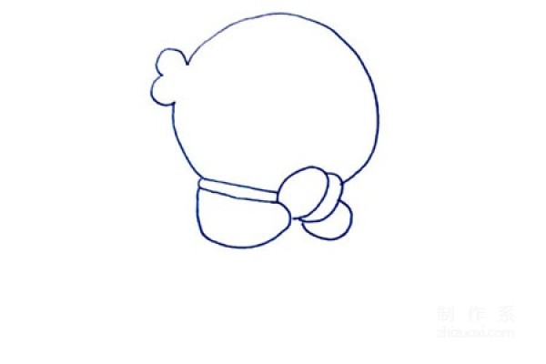 Learn to draw simple drawings, Doraemon