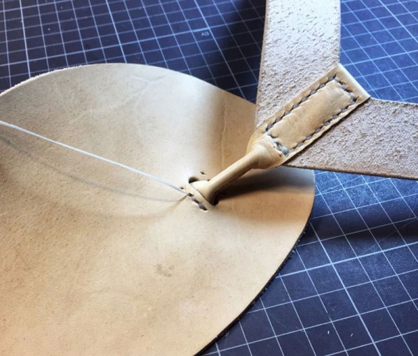 Making basic leather flip-flops (with drawings)