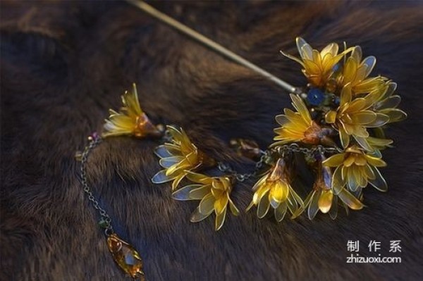 Exquisite dreamy flower hairpin