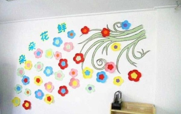 Creative handmade decoration and layout methods for kindergarten classrooms